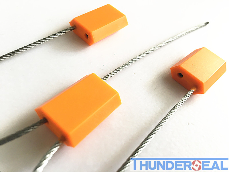 Pull tight zinc-plastic coated Cable seals